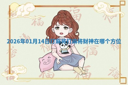 2026年01月14日打麻将打麻将财神在哪个方位 2026年01月14日打麻将打麻将财神在哪个方位