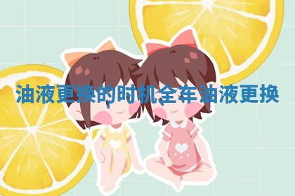 油液更换的时机_全车油液更换